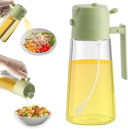 Glass Oil Sprayer and Dispenser Bottle