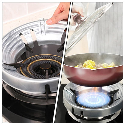 Metal Rack Windproof Gas Ring Stove Trivets Cooktop Range Pan Holder