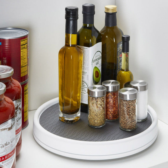 Copco White Lazy Susan Food Storage Solution-Various Sizes