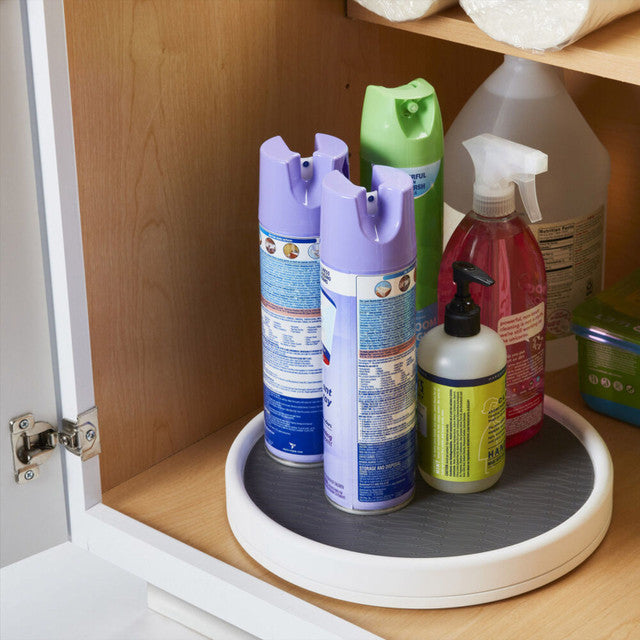 Copco White Lazy Susan Food Storage Solution-Various Sizes
