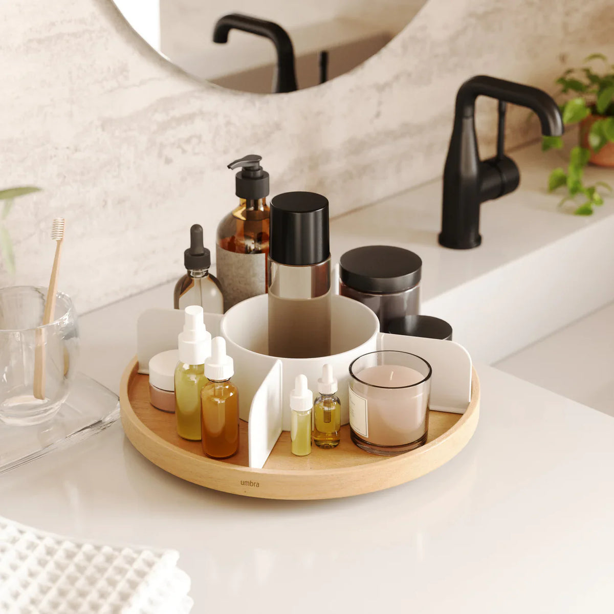 Bellwood Lazy Susan Divided