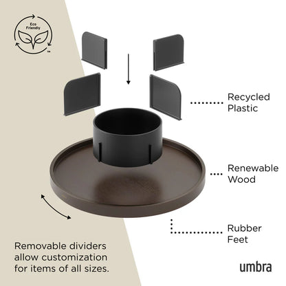 Bellwood Lazy Susan Divided