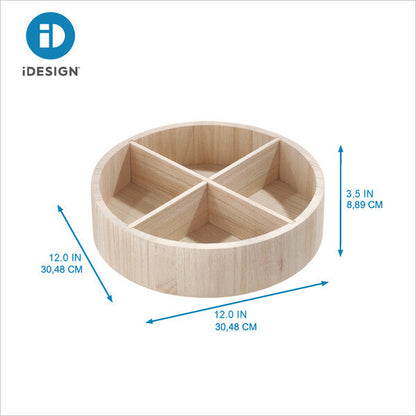 THE Divided Turntable with Removable Divider 12"